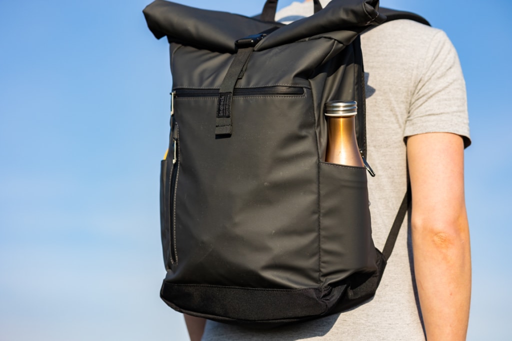 Inateck Rolltop Test der praktische Rucksack Im Langzeittest