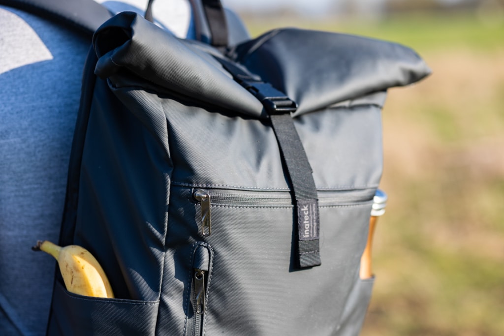 Inateck Rolltop Test der praktische Rucksack Im Langzeittest
